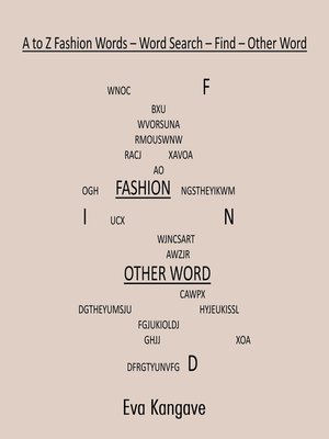 cover image of A to Z Fashion Words